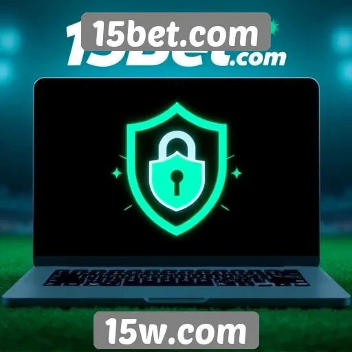 Recursos de segurança no site 15bet